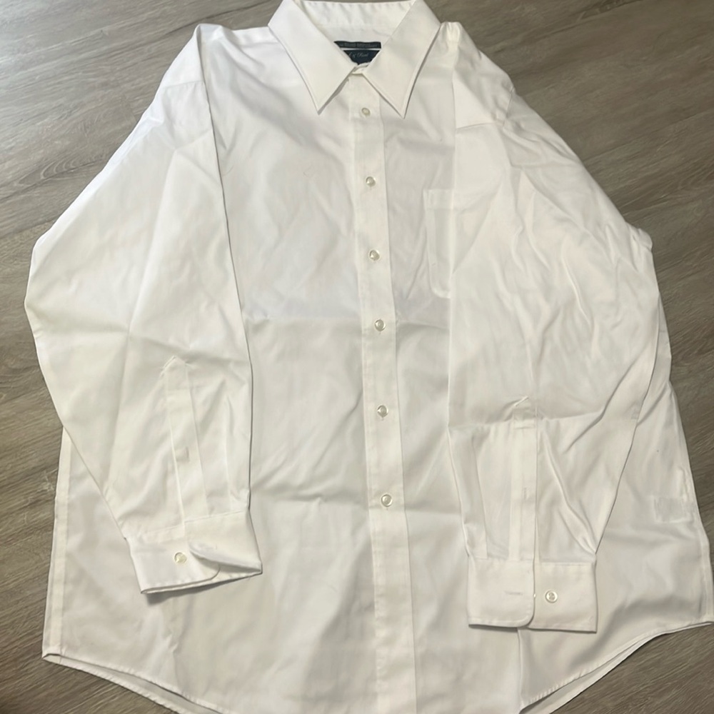 Joseph &Feiss non iron dress shirt 17.5 32/33 100% cotton